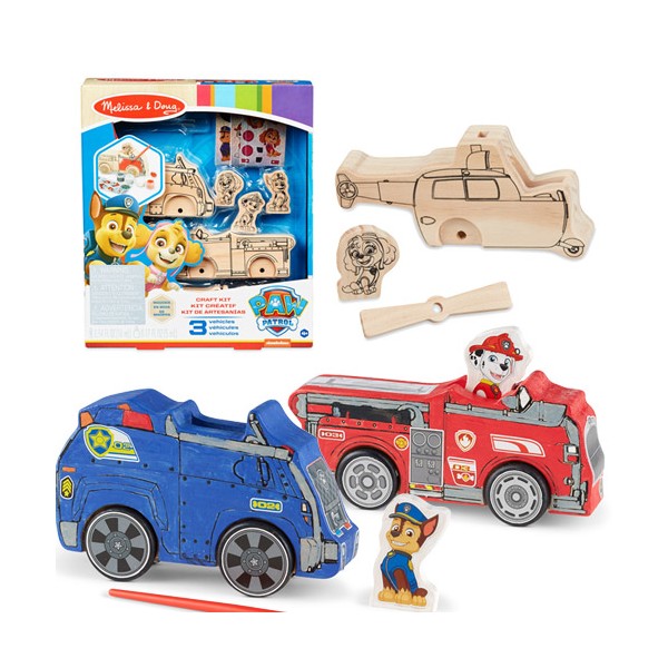 Camion de pompier en bois et ses 2 figurines - la fée du jouet