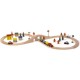 Circuit de train en bois "le chemin de fer en huit" 1090