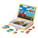 Coffret de jeu Magn&eacute;tibook bolides - Janod J05548