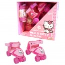 Set de patins &agrave; roulettes hello kitty avec protections - D'Arp&egrave;je OHKY19