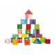 Maxi cubes à empiler, un jouet en bois signé Janod