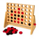 Jeu en bois - Puissance 4 grand format.