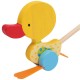 Jouet à pousser en bois - Canard "Tine"