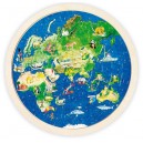 Puzzle globe terrestre