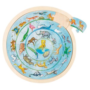 Puzzle la ronde des animaux