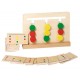 Assortir les couleurs selon un modèle - jeu éducatif en bois
