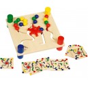 Jeu &eacute;ducatif assortir les couleurs - Goki 