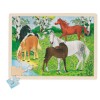Puzzle la cour des chevaux - Goki