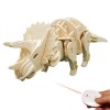 Puzzle 3D animé triceratops