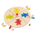 Le man&egrave;ge des ours Goki, un jeu de soci&eacute;t&eacute; &eacute;ducatif tout en bois