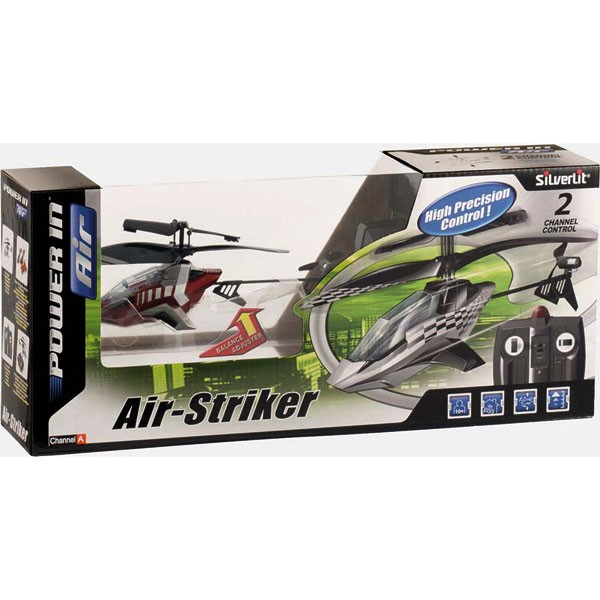 Hélicoptère radiocommandé Air Striker Silverlit - la fée du jouet