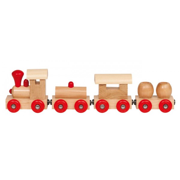 Train Kiew avec attaches magnétiques train en bois Goki ~ Train Bois Electrique Train Kiew avec attaches magnétiques train en bois Goki ~ Train Bois Electrique
