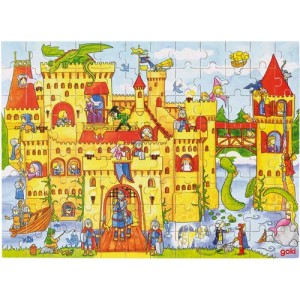 Puzzle Château fort - Puzzle Goki - la fée du jouet