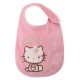 Cadeau de naissance Hello Kitty, bavoir rose pour bébé