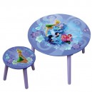 Ensemble table + tabouret la f&eacute;e Clochette - Disney Fairies