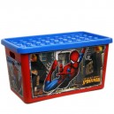 Coffre de rangement Spiderman 45L - chambre d'enfant