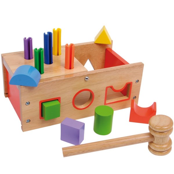 Banc à marteler Jouet en bois éducatif d'éveil Enfant 2 ans + - Un jeux des  jouets