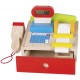 Caisse enregistreuse en bois Goki avec scanner, calculatrice, affichage digital