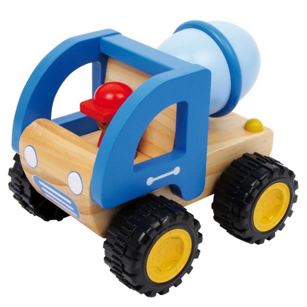 Camion bétonnière - jouet en bois - la fée du jouet