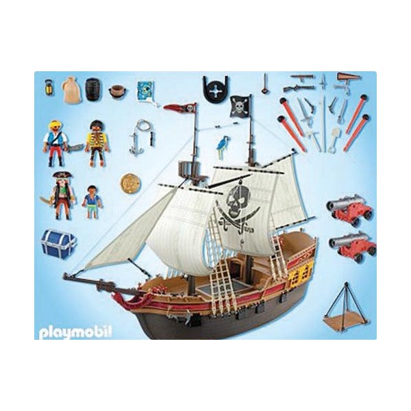 Playmobil Bateau pirate - playmobil 5135 - la fée du jouet