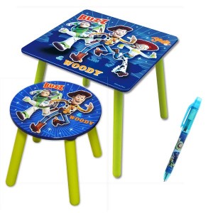 Table carrée et tabouret Toy Story