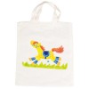 Sac en coton à colorier non imprimé
