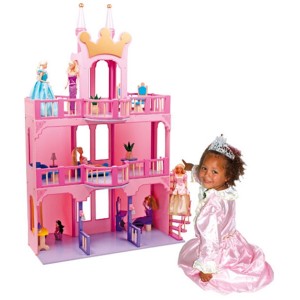 Maison de poupées château de conte