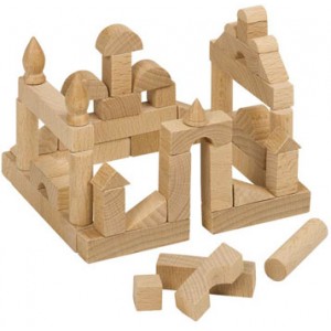 Jeu de construction château - jouet en bois - la fée du jouet