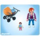 Playmobil 4756, Maman et bébé Playmobil et la poussette 