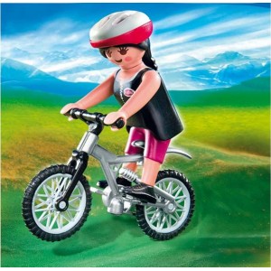 Playmobil femme VTT