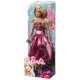 Poupée barbie princesse scintillante rose - Mattel T7589