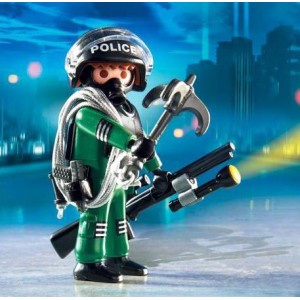 Playmobil Policier unité spéciale