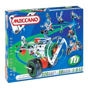 Meccano coffret 10 modèles - jeu de construction - la fée du jouet