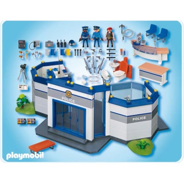 playmobil 4264 - le commissariat de police - la fée du jouet