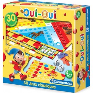 30 jeux classiques Oui-Oui Clementoni, la fée du jouet - jeux de société