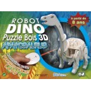 Puzzle 3D robot dino anim&eacute; apatosaure - robotime 