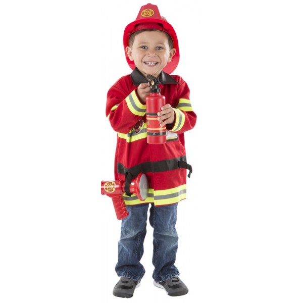 Déguisement de pompier enfant 3 à 6 ans - la fée du jouet, achat