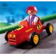 L'enfant Playmobil en voiture -  4612