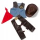 Panoplie de cowboy 3 à 6 ans avec chapeau et bandana - Melissa et Doug