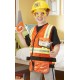 déguisement chef des travaux pour garçon de 3 à 6 ans avec casque et accessoires