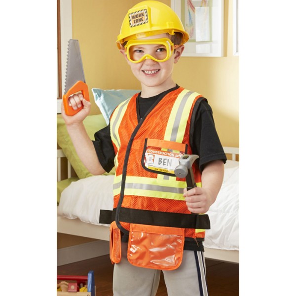 Déguisement chef de chantier enfant - La fée du jouet - déguisements et  panoplies
