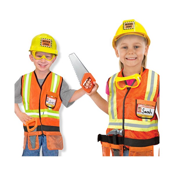 Déguisement enfant garçon constructeur Costume complet avec