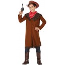 déguisement de cowboy garçon avec manteau et bandana - costumes et panoplies western