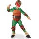 Costume Tortue Ninja pour enfant de 3 à 8 ans avec combinaison, masques et grenade