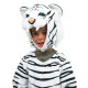 Costume animal, tigre blanc pour enfant de 2 à 3 ans
