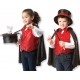 Déguisement de magicien pour enfant de 3 à 6 ans avec accessoires