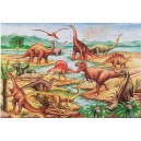 Puzzle de sol dinosaures, 3 à 6 ans - Melissa & Doug