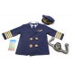 Costume de pilote Melissa & Doug pour enfant de 3 à 6 ans