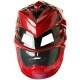 Demi masque du déguisement de Power Rangers rouge pour enfant